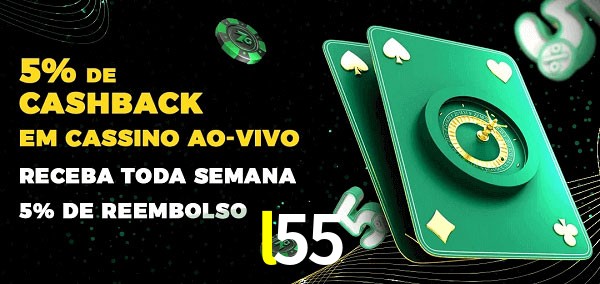 Promoções do cassino ao Vivo l55